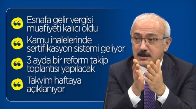 Ekonomi Reform Paketi takvimi, salı açıklanıyor