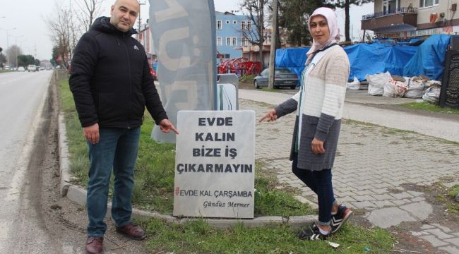 'Evde Kalın, Bize İş Çıkarmayın'