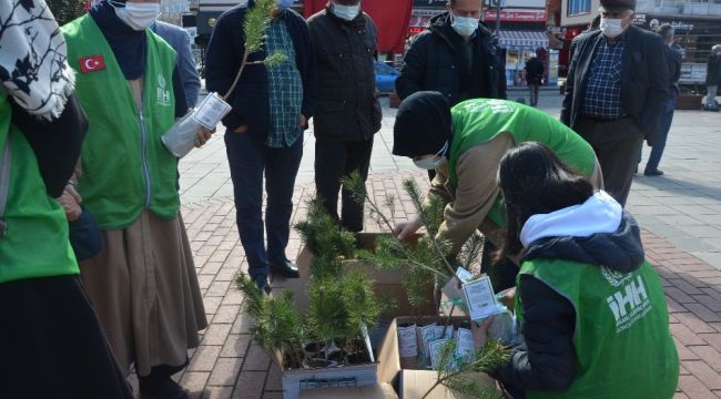 İsimleri fidanlarla büyüyecek