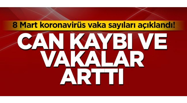 Korona vakaları yeniden artıyor