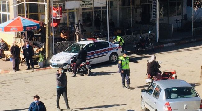 Manisa'da motosiklet sürücülerine ceza yağdı