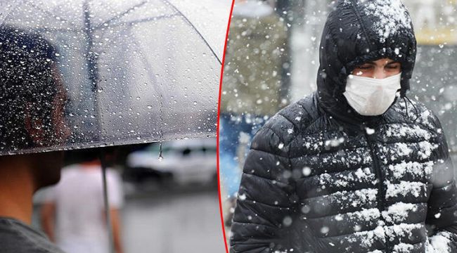 Meteoroloji: Kar ve sağanak geliyor