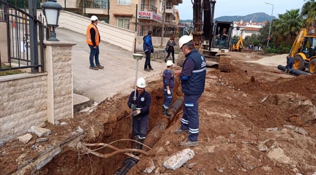 Muğla'nın içme suyu hatları yenileniyor