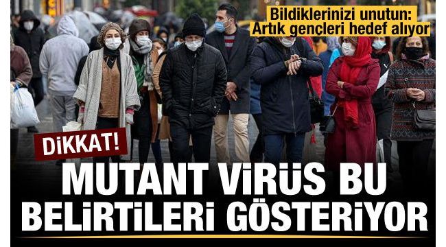 Prof. Uzun, mutant virüsle ilgili konuştu