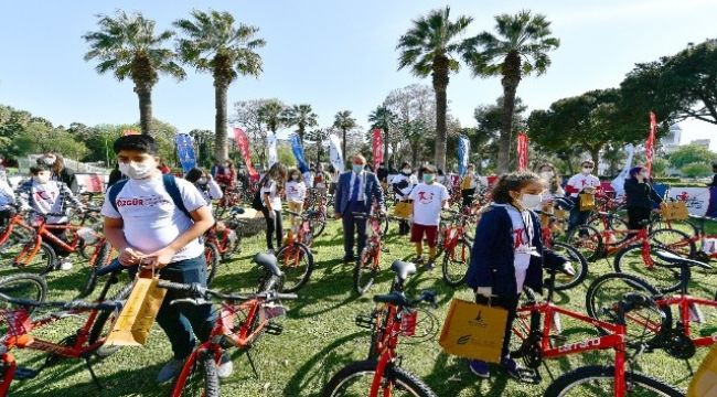 23 Nisan'da 101 çocuğa 101 bisiklet