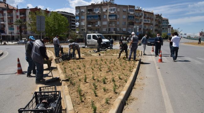 Alaşehir'de 6 bin metrekarelik peyzaj