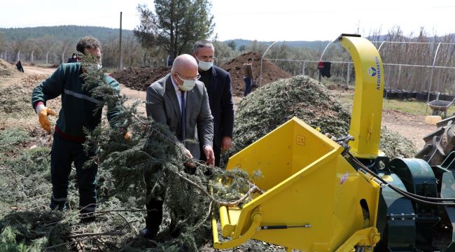 Çevresel atıklar gübreye dönüştürülüyor