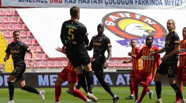 Göztepe, Kayseri'den puan çıkardı