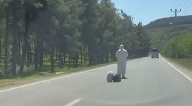 Hayalet paniği! Çarşafla farklı noktalarda görüldü