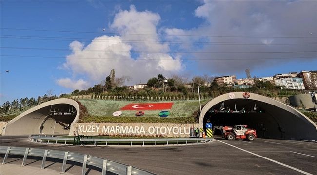 Kuzey Marmara Otoyolu'nun 7'nci kesimi açılışa hazır