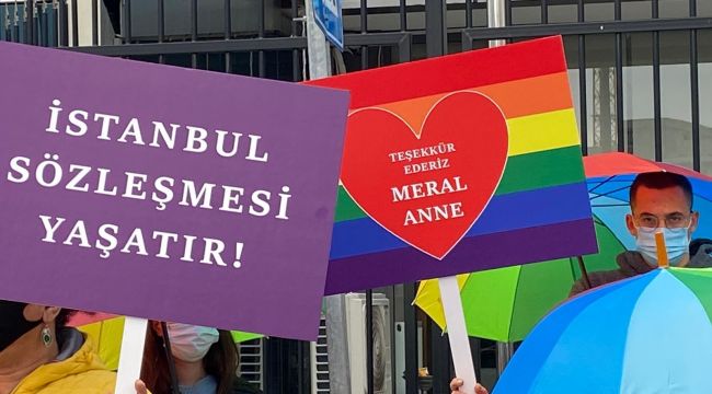 LGBT üyelerinden İYİ Parti lideri Meral Akşener'e teşekkür