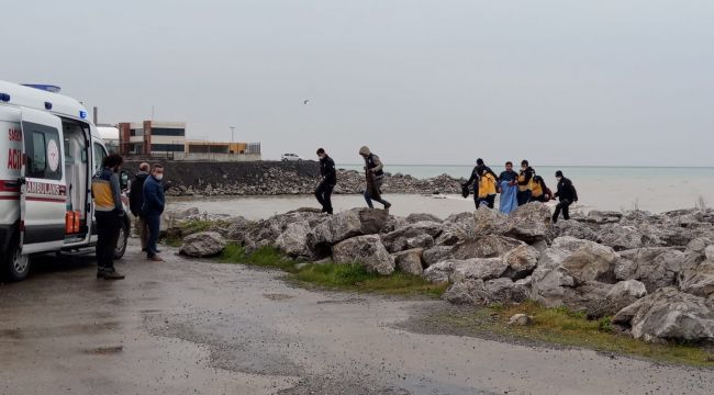 Limanda yarı çıplak bekleyince ekipler harekete geçti