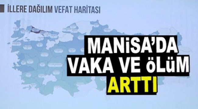 Manisa Valiliği uyardı: İlimizde vaka sayıları artıyor