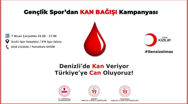 Spor camiasına kan bağışı çağrısı