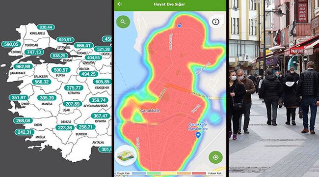 Vaka artış sayısında Çanakkale, 1'inci oldu