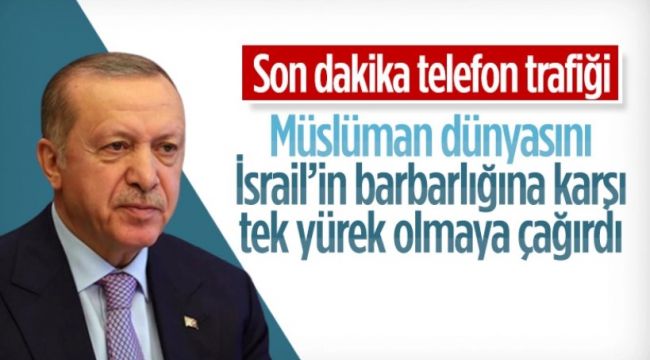 Cumhurbaşkanı Erdoğan'dan Filistin adımları