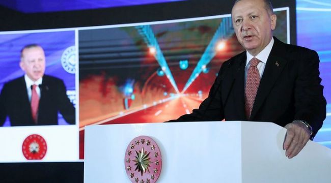 Cumhurbaşkanı Erdoğan'dan otoyol açılışında açıklamalar