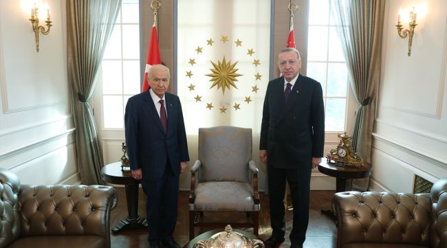 Erdoğan-Bahçeli.. Sürpriz görüşme