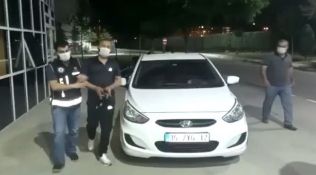 İzmir'de adliyeden firar eden zanlı saklandığı evde bulundu