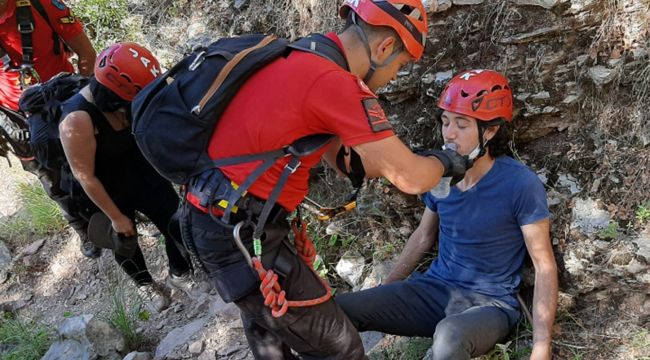 Kelebekler Vadisi'nde mahsur kaldılar