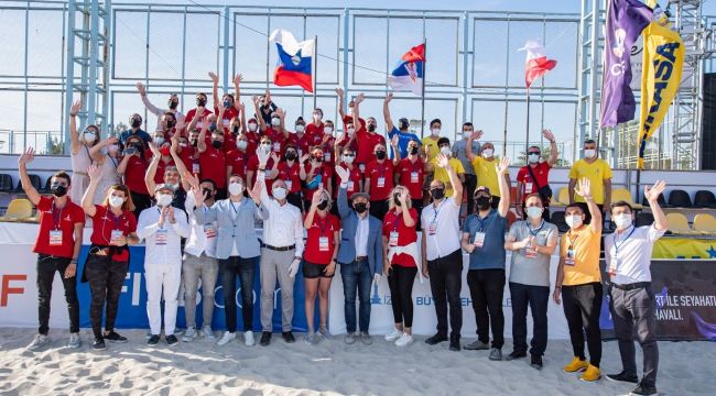 Plaj voleybolunda şampiyon Türkiye