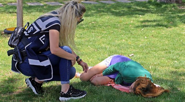 Polis uyandırmak için uzun süre uğraştı