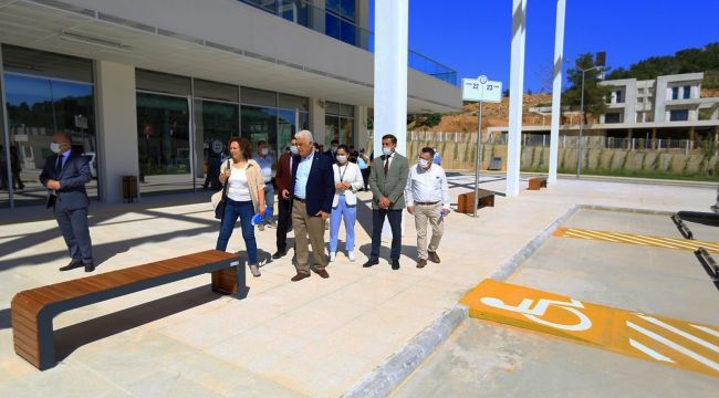 Başkan Gürün, Bodrum'da yatırımları inceledi