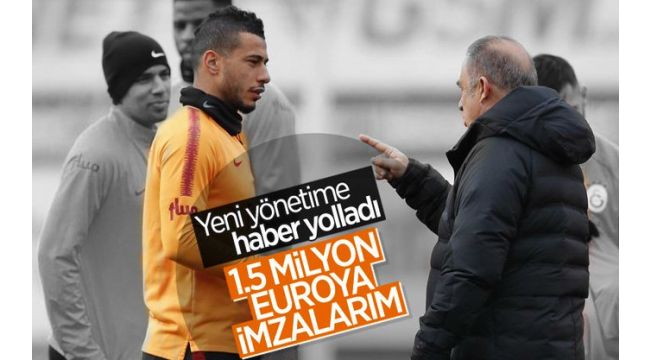 Galatasaray'a haber yolladı: 1.5 milyona imza atarım