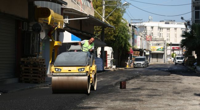 Gıda Çarşısı esnafı istedi Başkan Batur yaptı