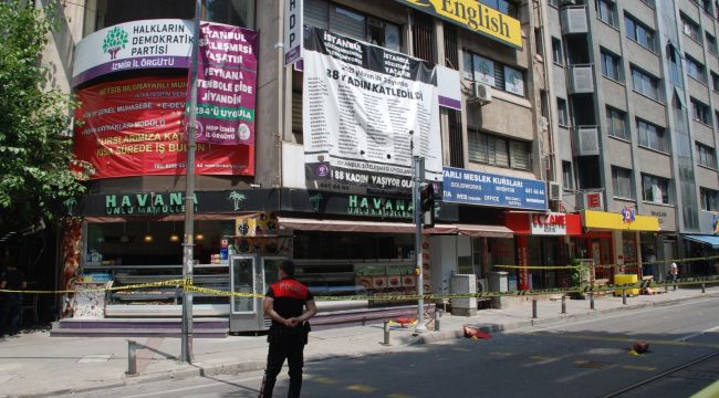 HDP İzmir il binasında silah sesleri: 1 ölü