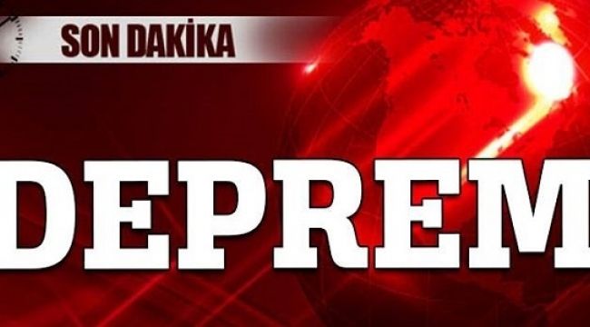 İzmir'de deprem! Merkez üssü Menderes