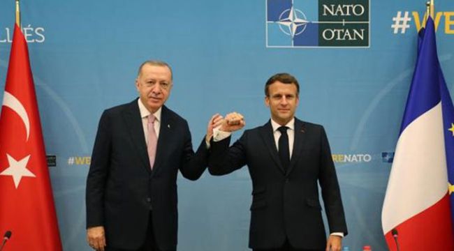 Macron: "Libya ile ilgili Erdoğan ile birlikte çalışacağız"