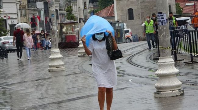 Meteorolojiden 4 bölge için sağanak uyarısı