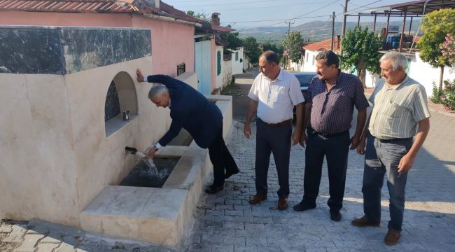 Sokak çeşmeleri bakımdan geçti