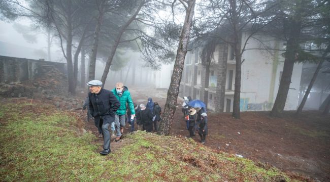 Yamanlar Dağı tesisleri İzmir Büyükşehir'in