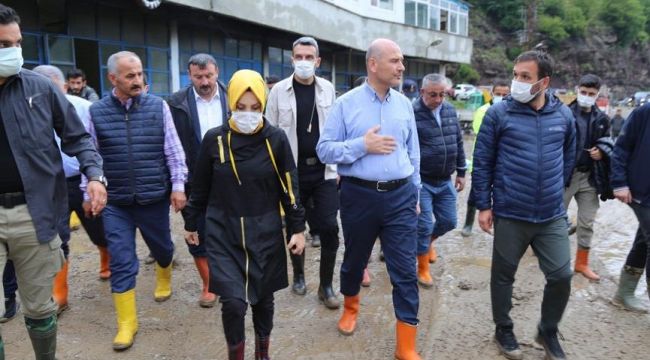 Bakan Soylu, sel bölgesinde: Bir vatandaşımız kayıp