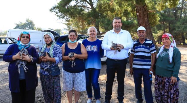 Seferihisar'da Türkiye'ye örnek bir hayvancılık projesi