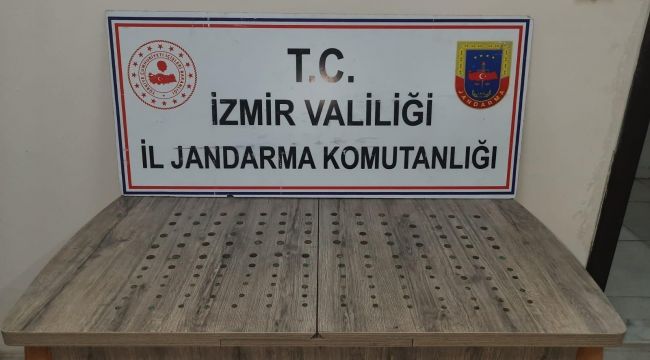 Tarihi eser ticaretini jandarma engelledi