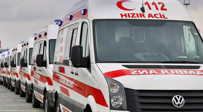 Tütün eylemi yaparken ambulansa yol vermediler