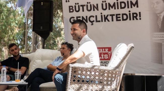 Başkan Çerçioğlu ve Günel gençlerle bir araya geldi