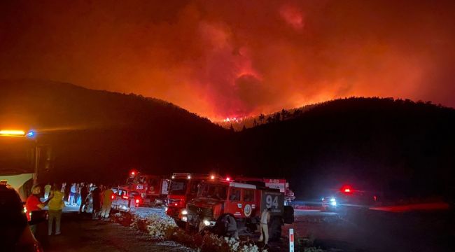 Bodrum'un ünlü sahili Mazı boşaltılıyor