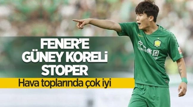 Fenerbahçe'ye Koreli futbolcu 