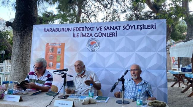 Karaburun'da edebiyat ve sanat söyleşilerine yeniden merhaba…