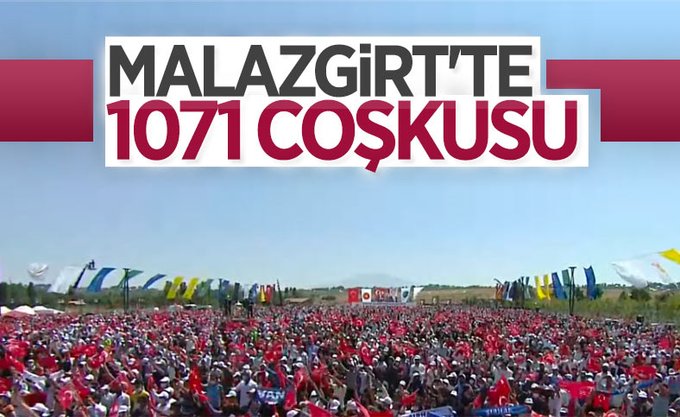 Malazgirt'te coşku