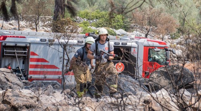 "Yangını kesmeseydik Bodrum'a kadar giderdi"