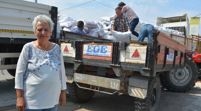 Ayvalık'ta şefkatli ellerden sımsıcak yardım