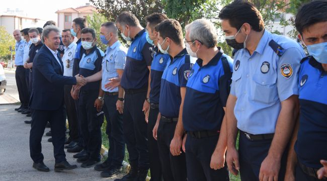 Başkan İduğ, Zabıta Haftası'nı kutladı