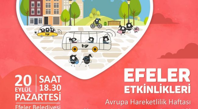 Efeler'e "bisikletini al gel" çağrısı