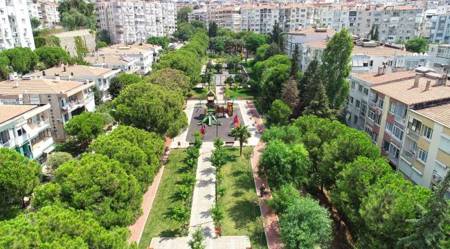 Karabağlar'ın içinde yeşil bir vaha!