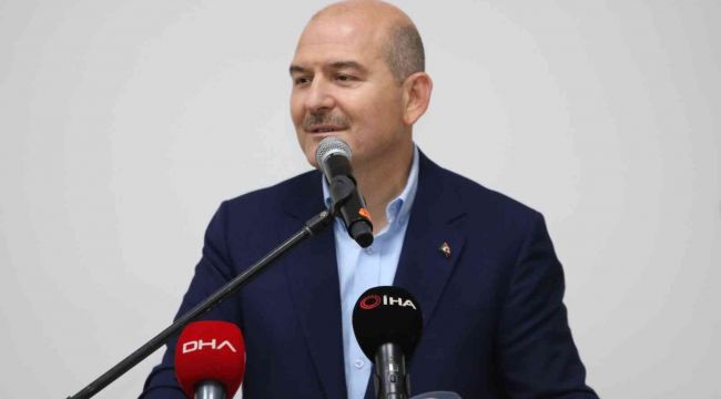 Bakan Soylu: "İçerden dışardan saldırı devam ediyor ama Cumhurbaşkanımız fırsat sunmuyor"